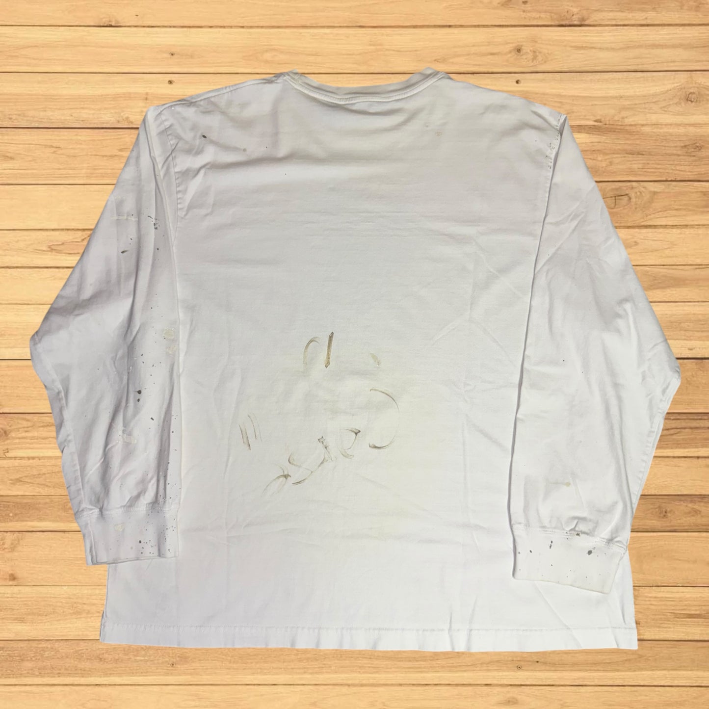 Vintage Nick Nicholson Hiker long sleeve thrashed (large)
