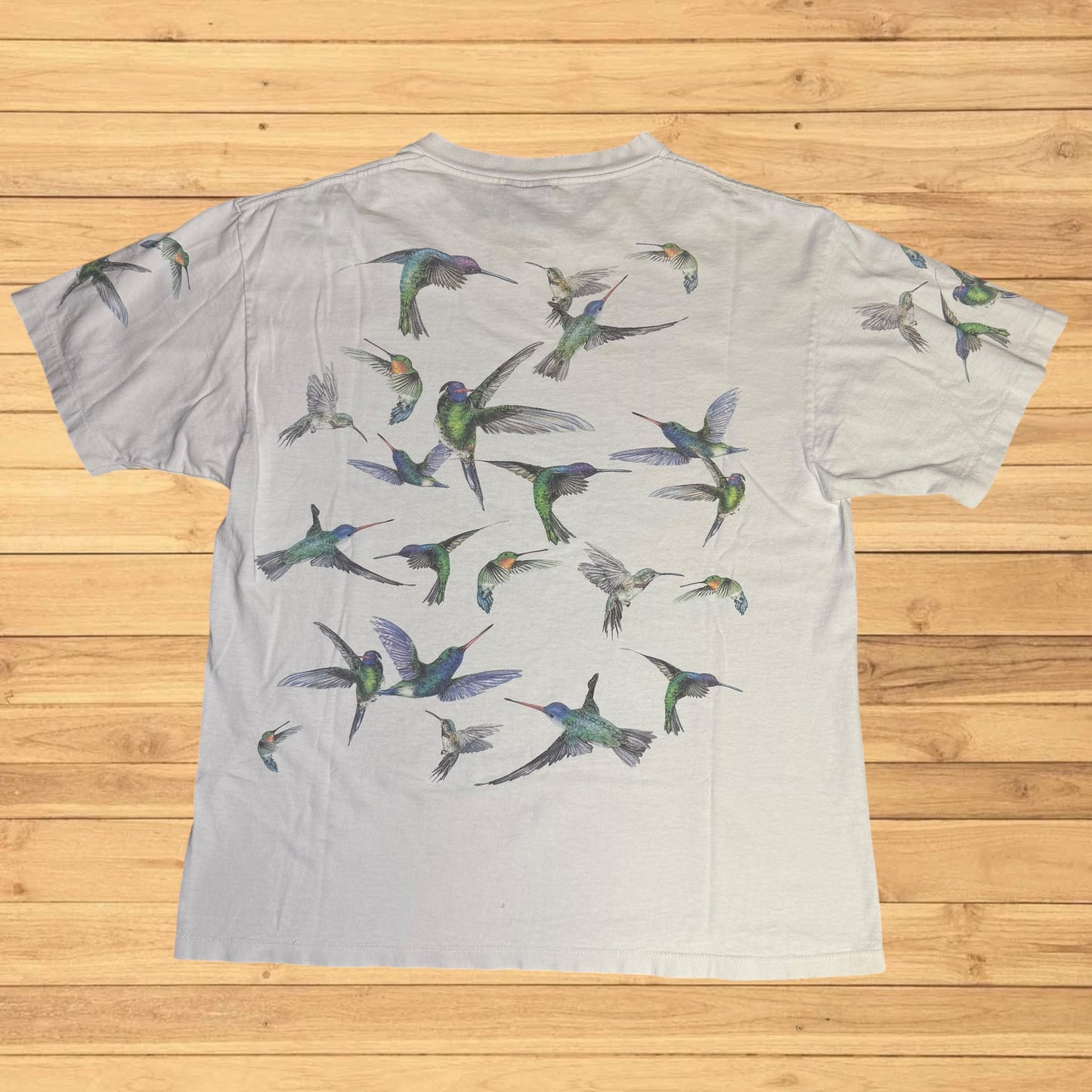 vintage humming bird t shirt (M/L)