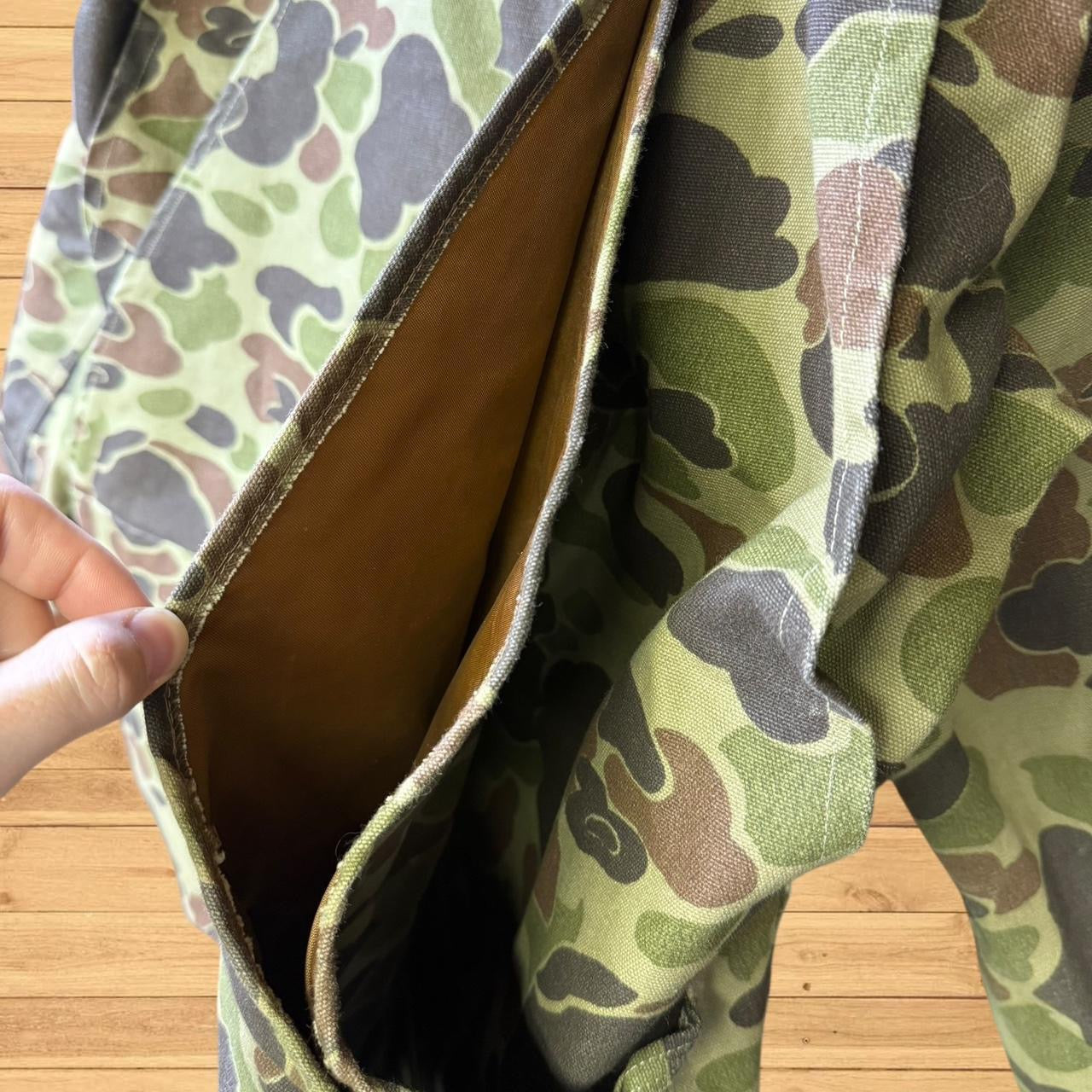 vintage duck camo cabelas waterfowl jacket