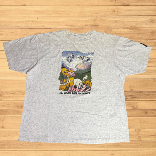 vintage heli hiking t shirt