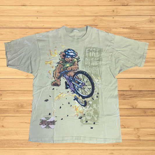 vintage greatful dead biking t shirt (L)