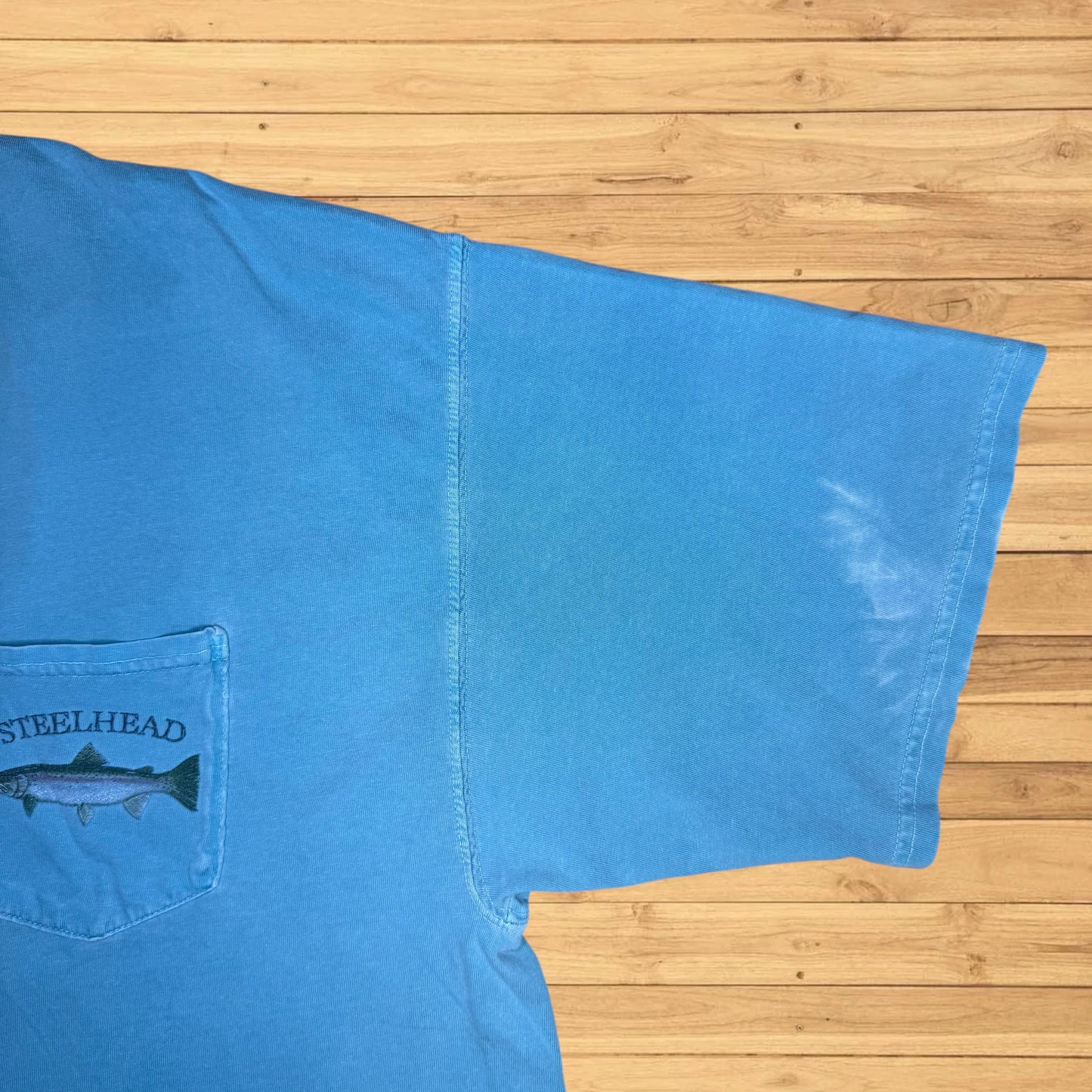 vintage steelhead fish t shirt (xxl)