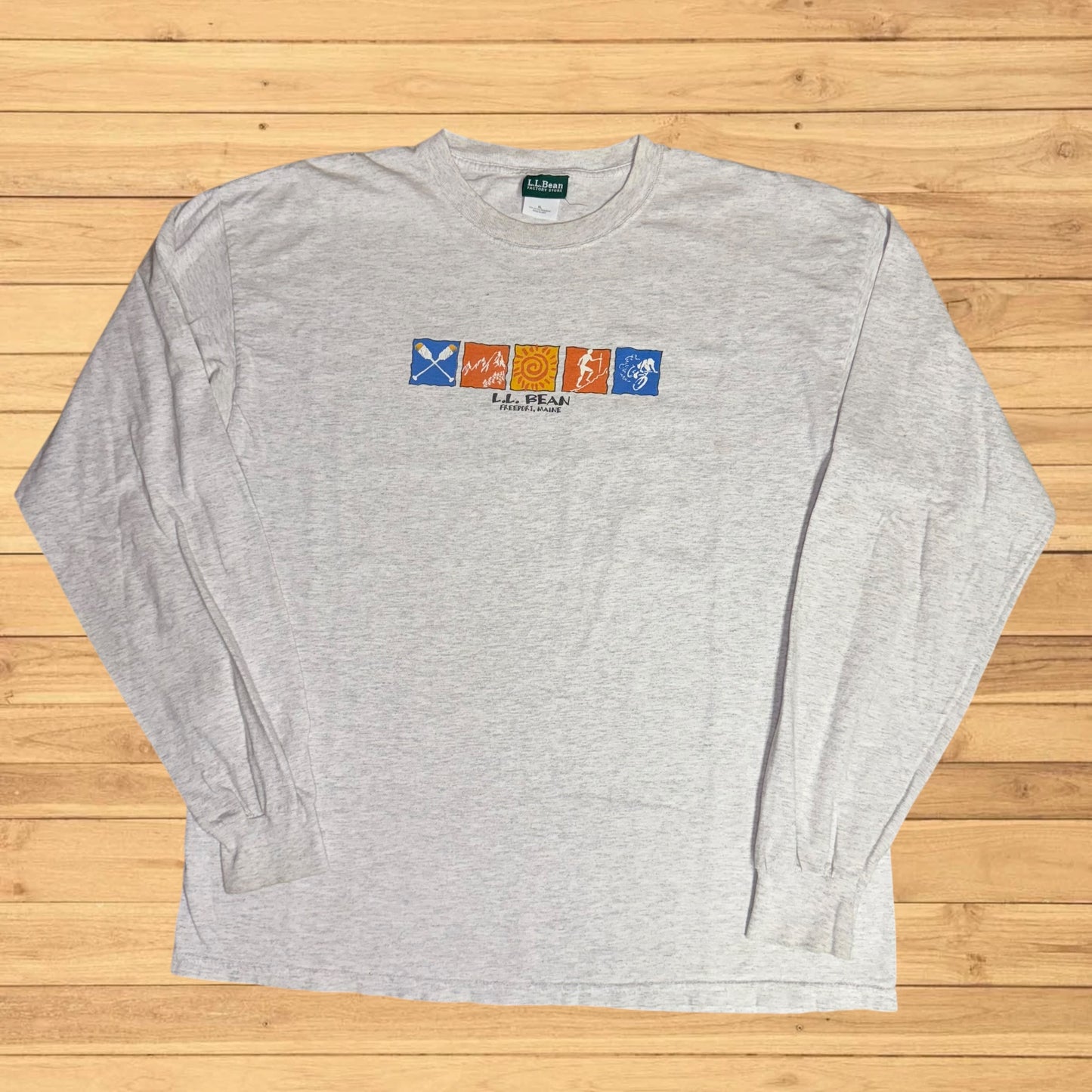 vintage ll bean long sleeve shirt