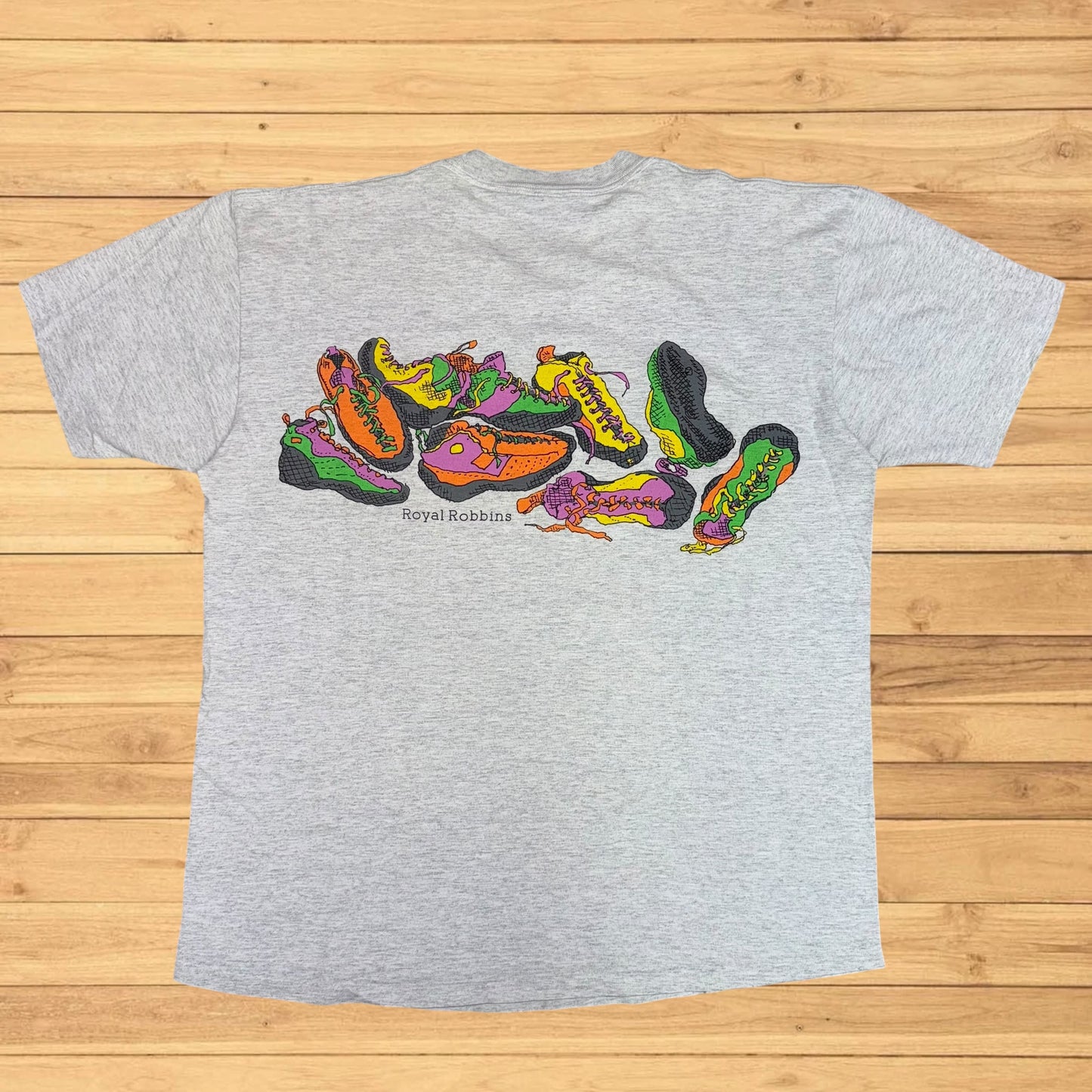 vintage royal robbins t shirt climbing (L)