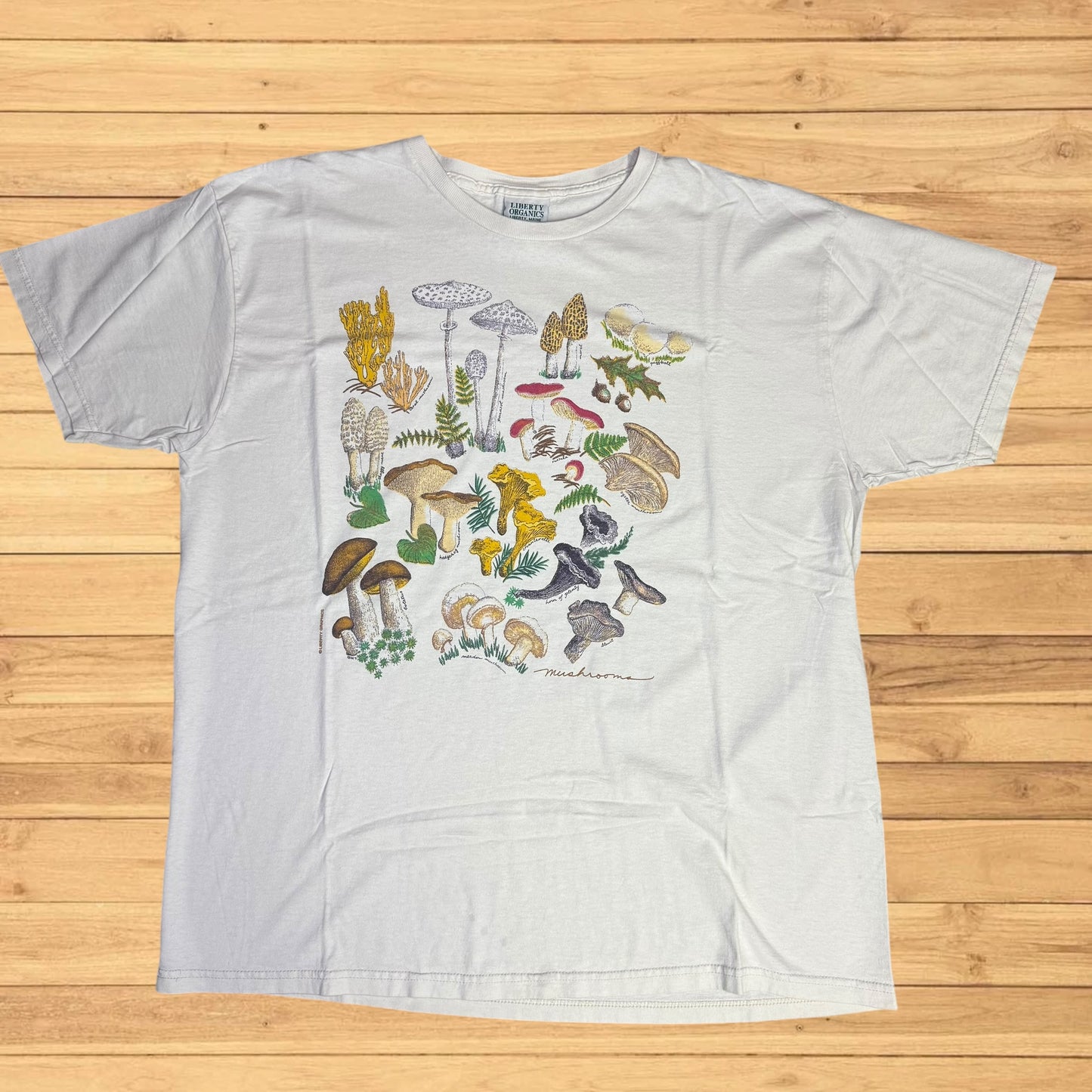 vintage mushroom t shirt (xl)