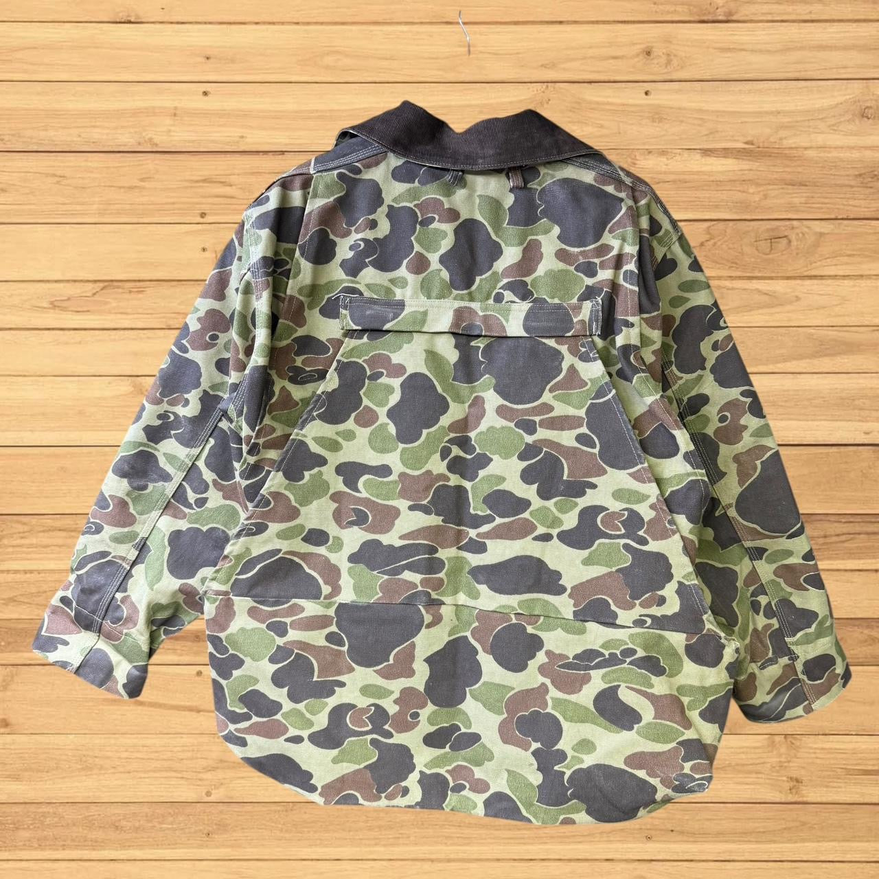 vintage duck camo cabelas waterfowl jacket