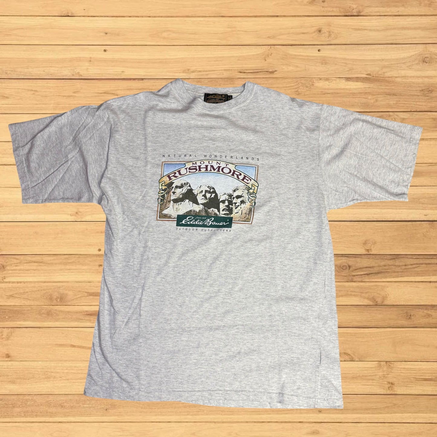 vintage eddie bauer mount rushmore t shirt (L)