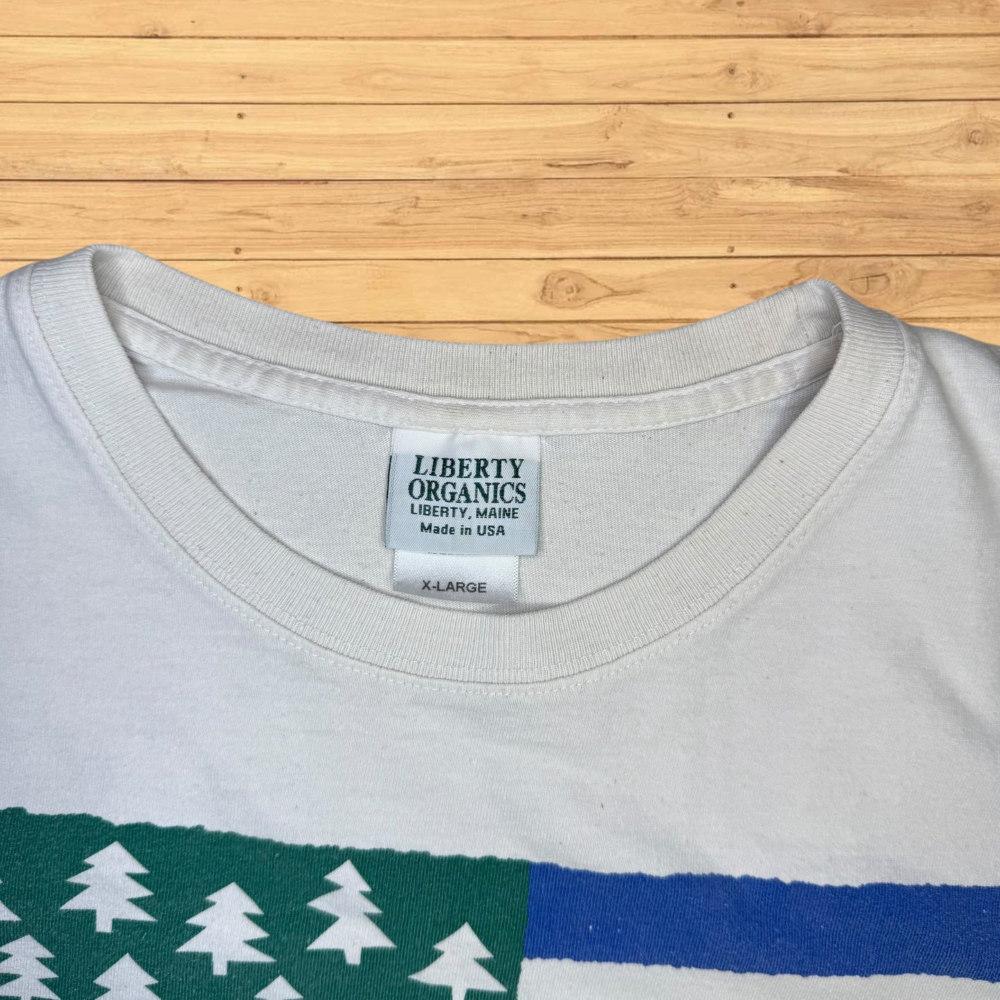 vintage in nature we trust flag t shirt (l/xl