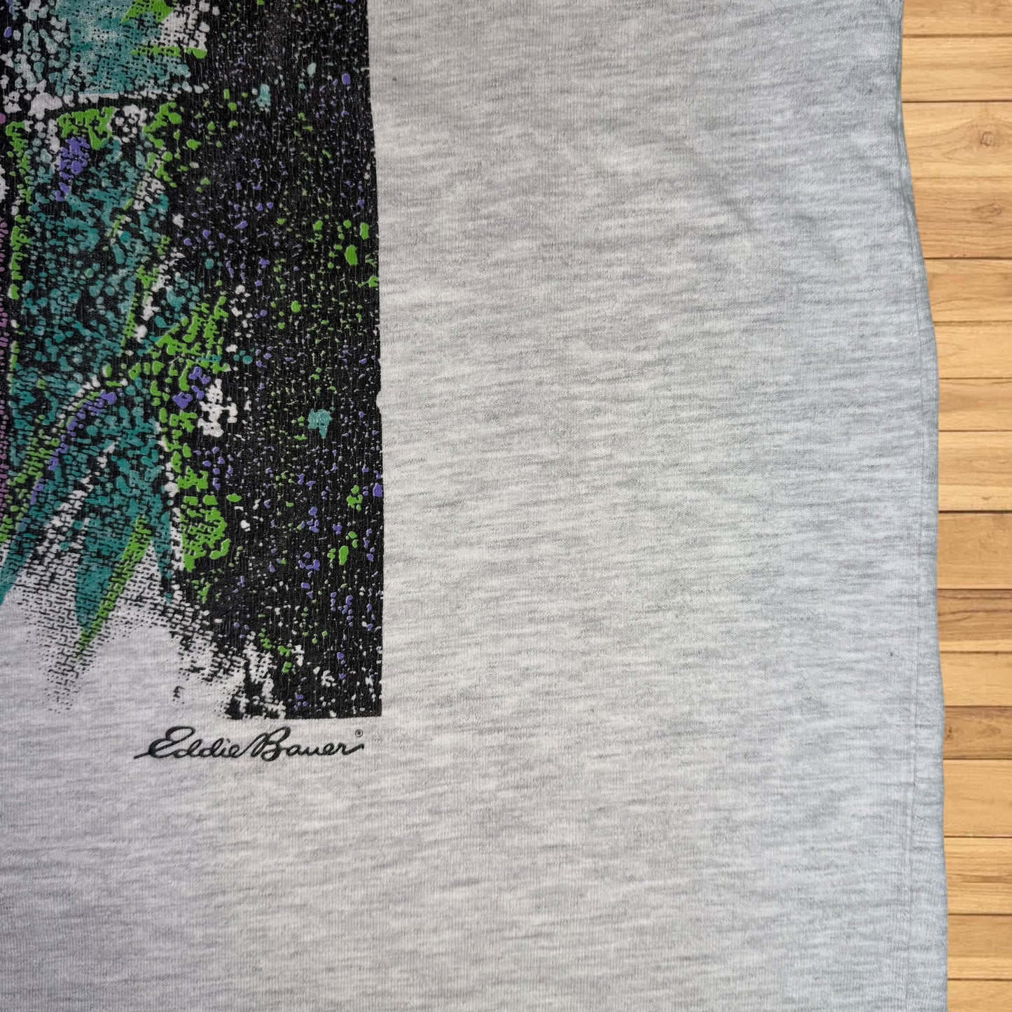 vintage eddie bauer kayak t shirt (large)