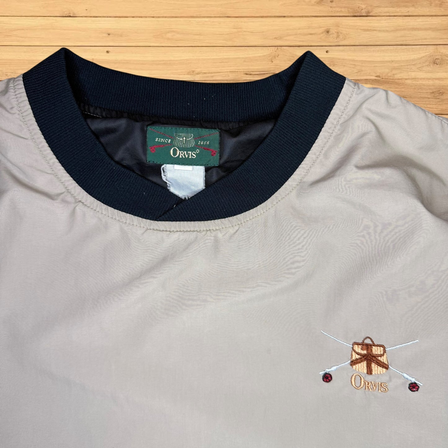 vintage orvis windbreaker pullover (M/L)