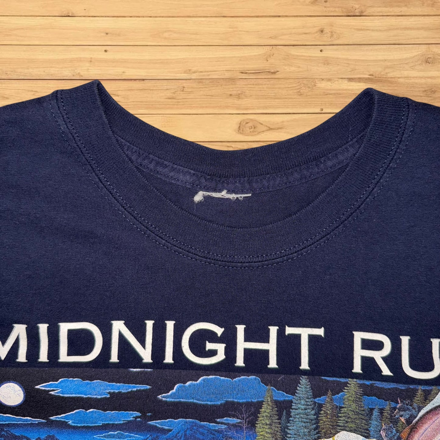 vintage ray troll t shirt midnight run (L)