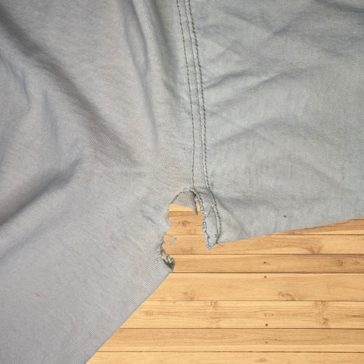 vintage jansport long sleeve shirt thrashed / faded