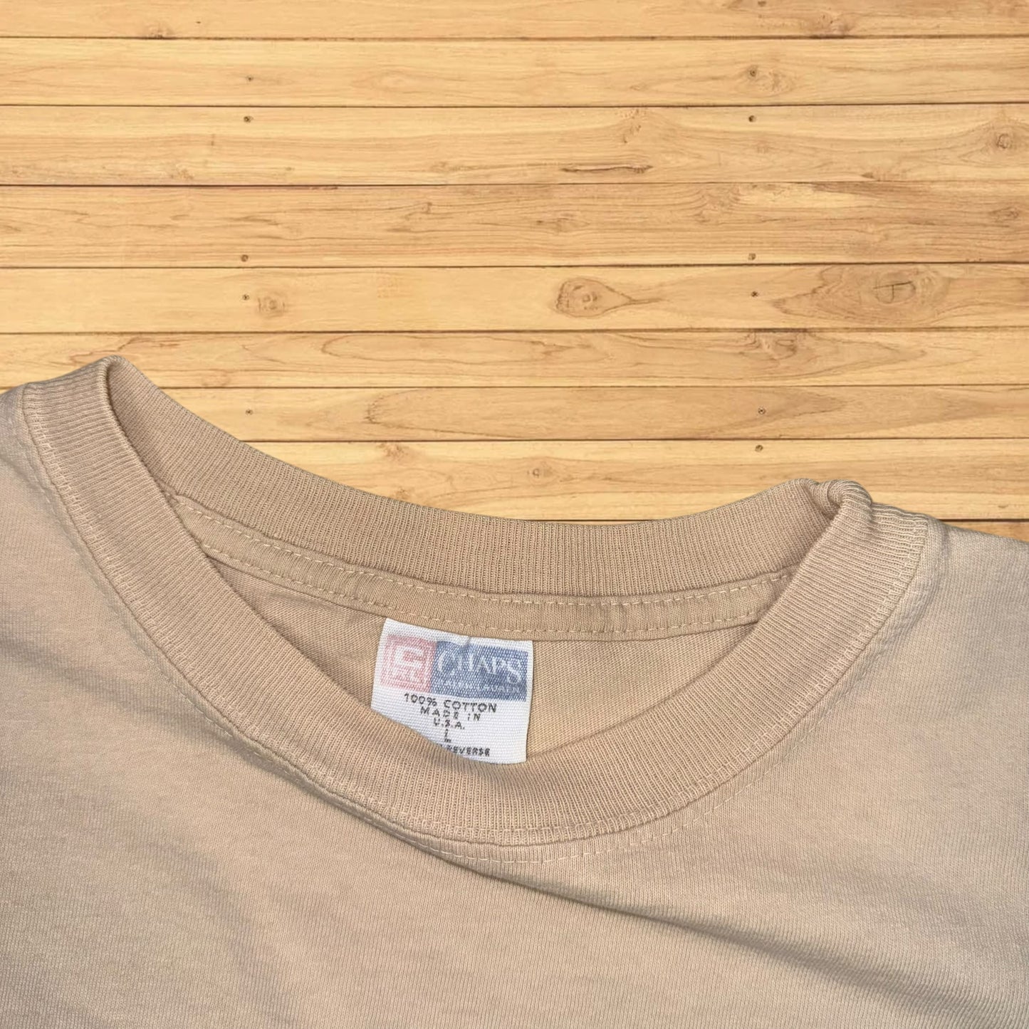 vintage chaps ralph lauren fly fishing t shirt(large)