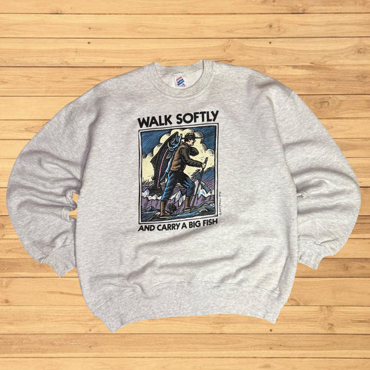 vintage ray troll crewneck (L)