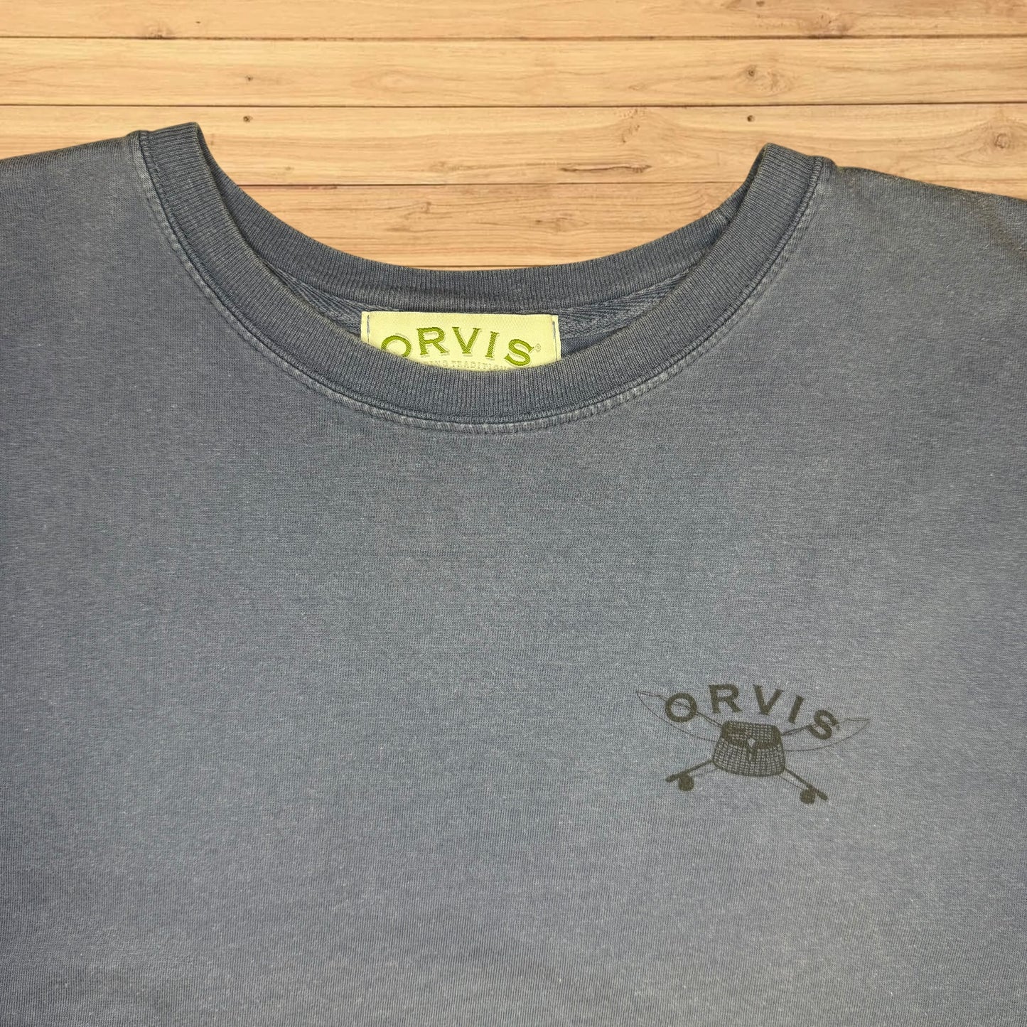 vintage orvis trout bozeman montana t shirt (xl/xxl)