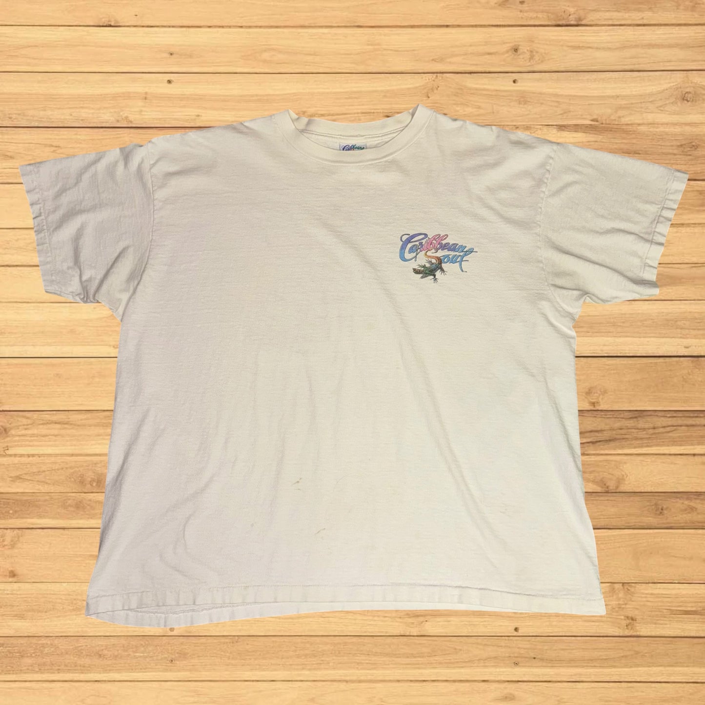 vintage fly fishing parody t shirt (L/XL)