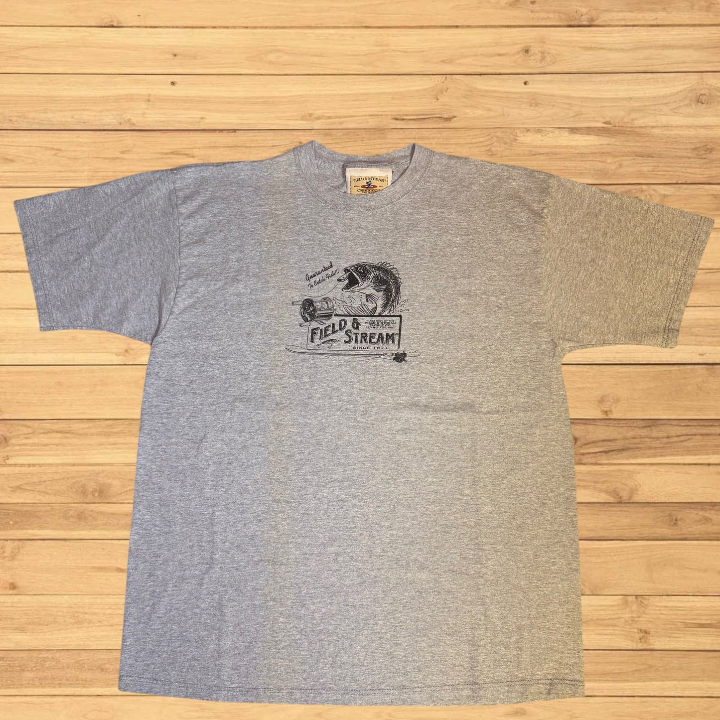 vintage field and stream fishing bass