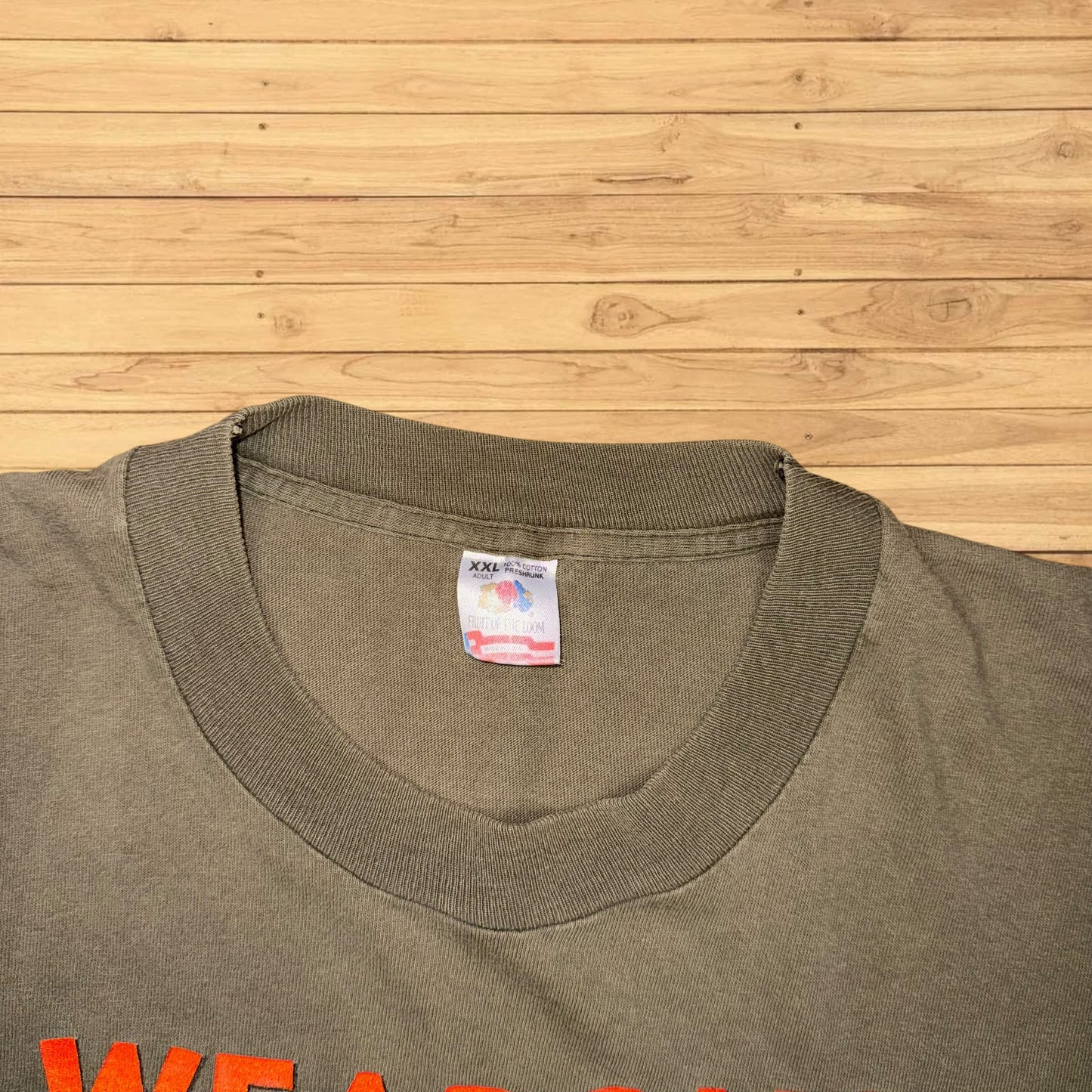 vintage ray troll t shirt bass destruction (XL)