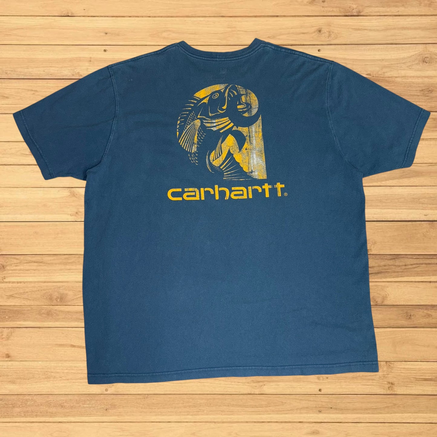 carhartt bass fishing pocket t shirt