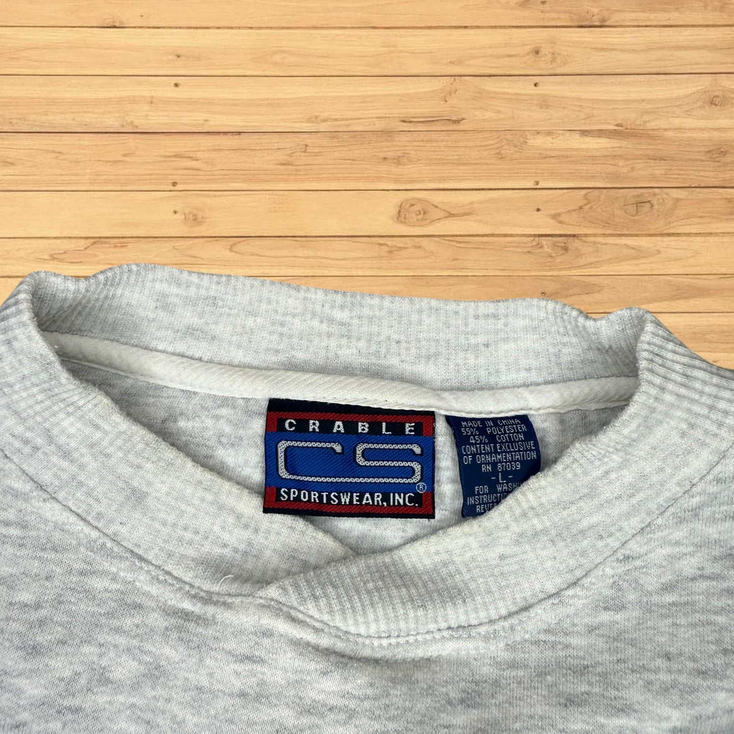 vintage fly fishing crewneck