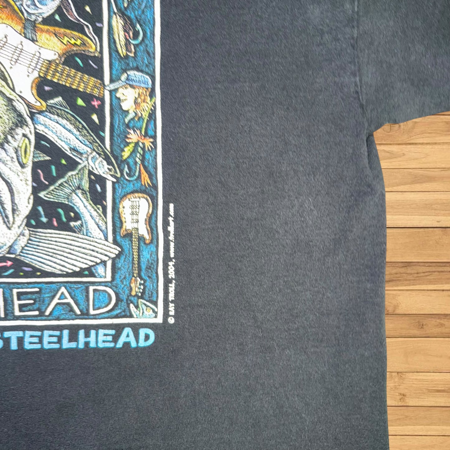 vintage ray troll t shirt metalhead (XL)