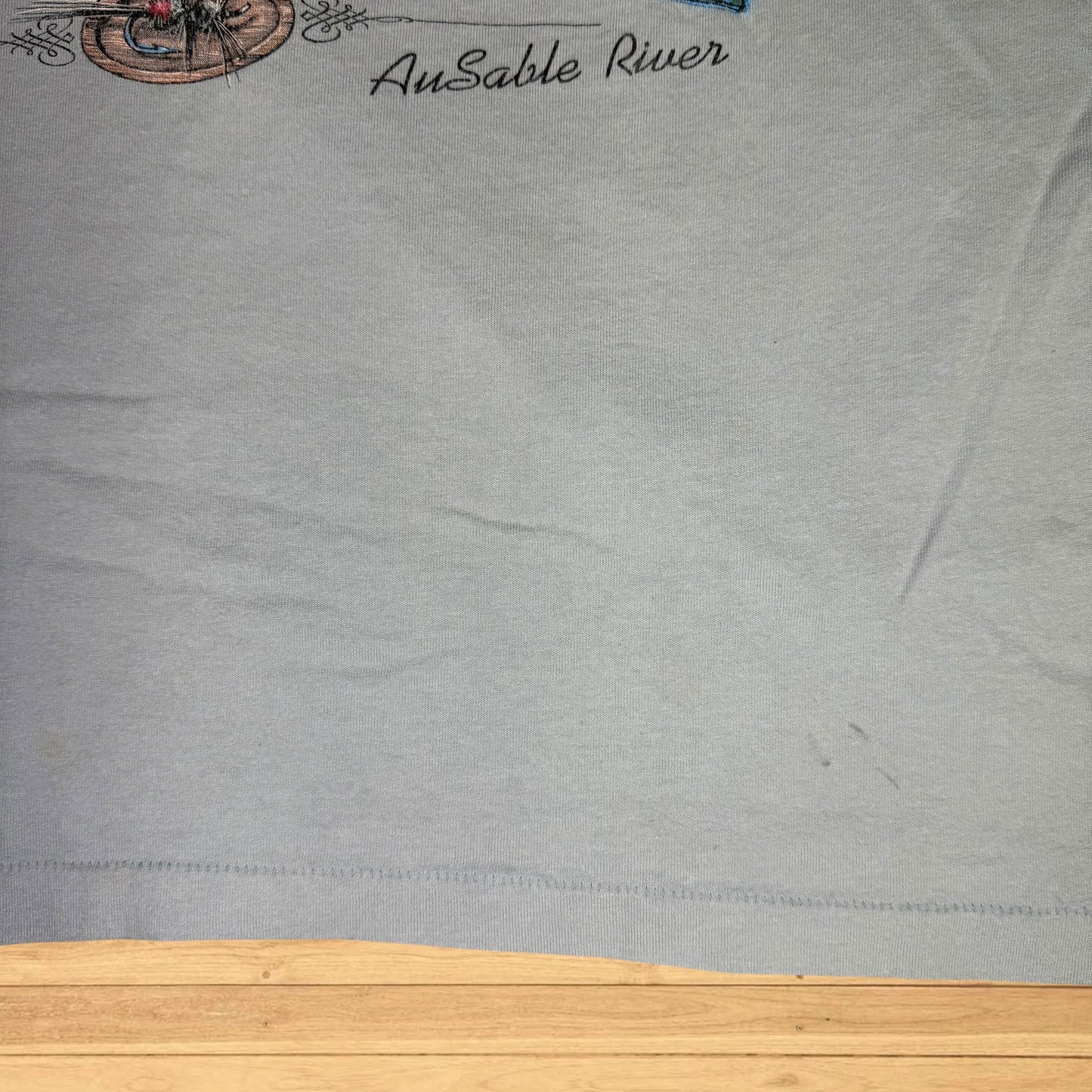 vintage fly fishing t shirt (medium)