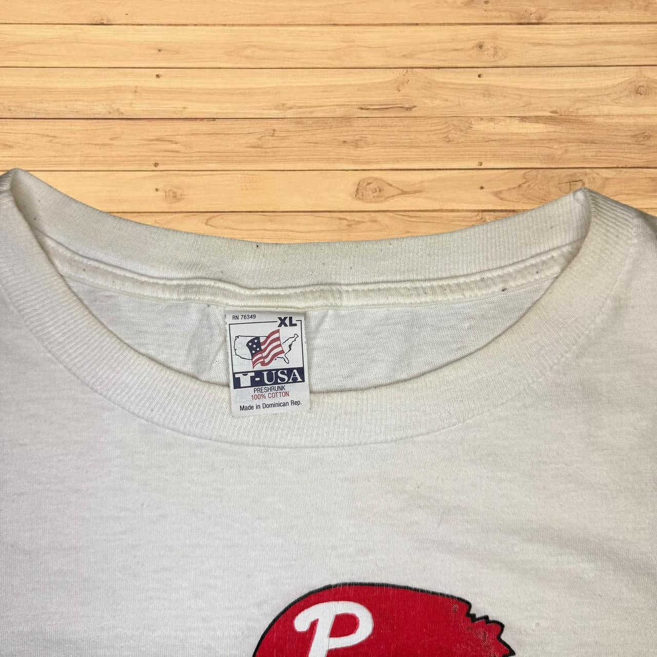 vintage philadelphia phillies flintstones t shirt
