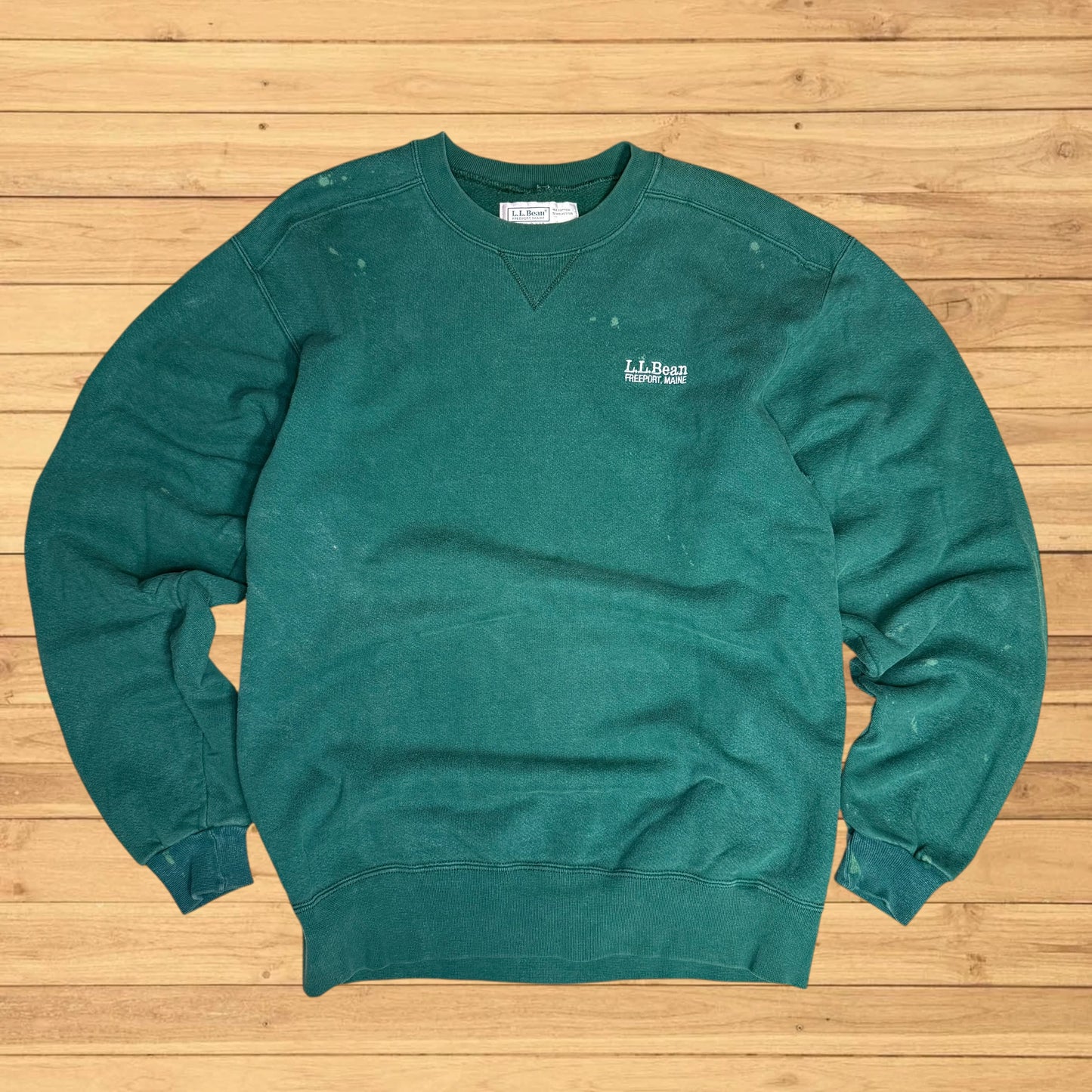 vintage ll bean russell athletics crewneck (large)