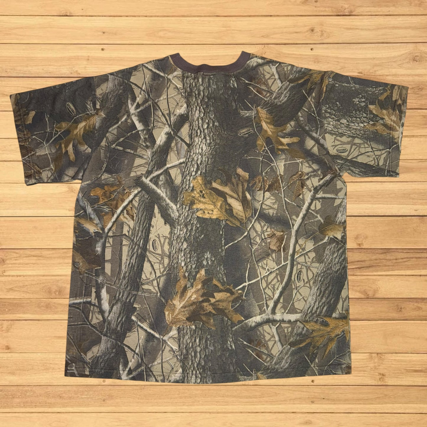 vintage camo realtree pocket tee