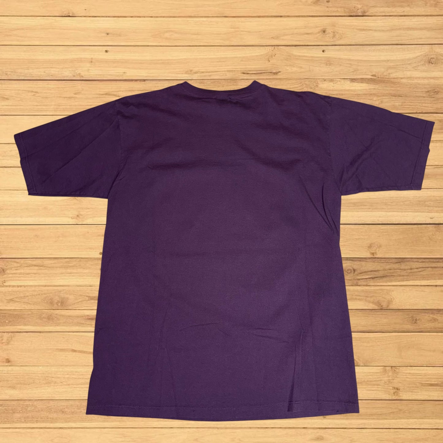 vintage bass wolf mountain t shirt (L)