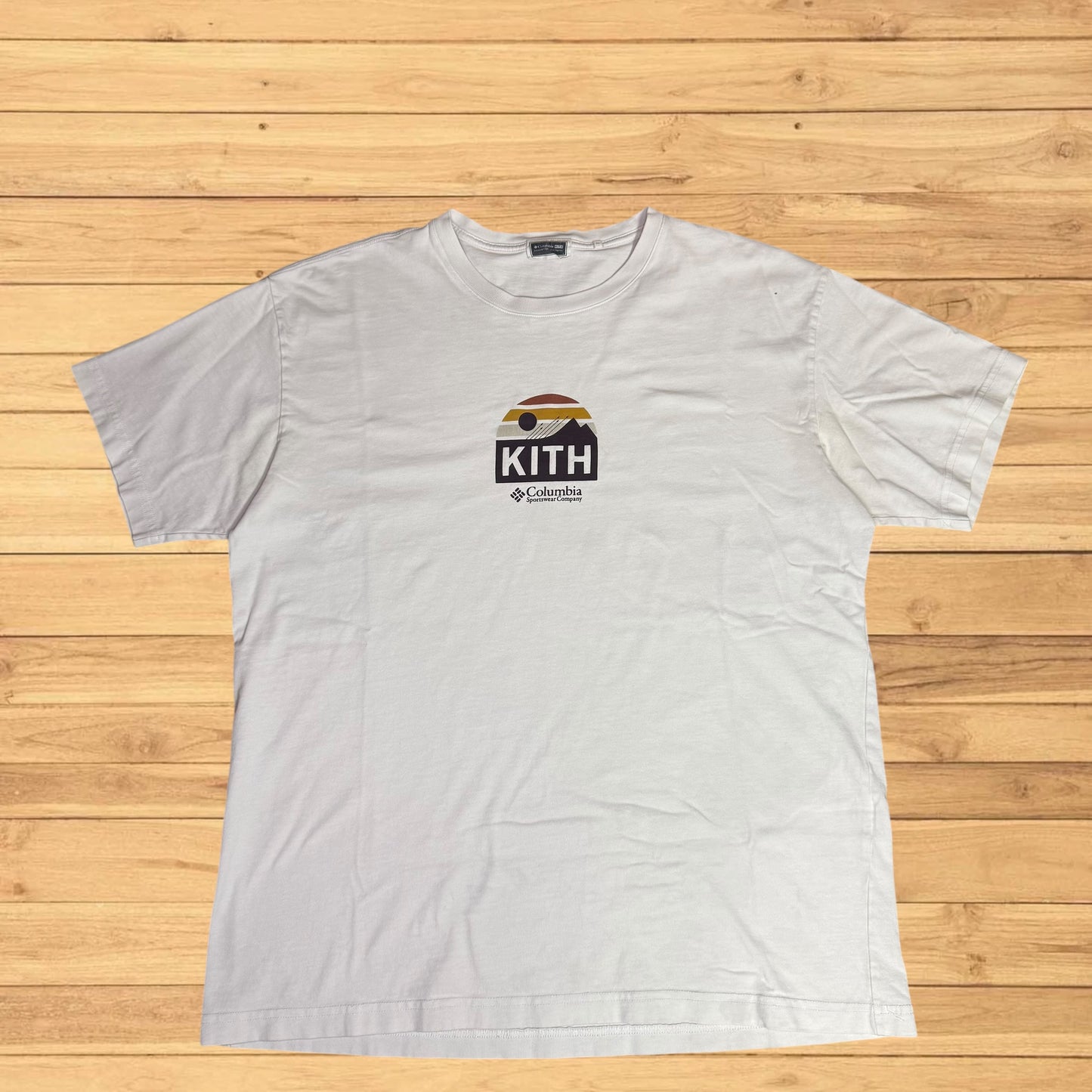 vintage kith columbia t shirt