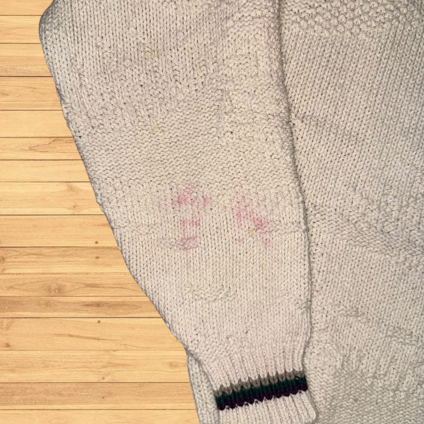 vintage orvis trout sweater crewneck