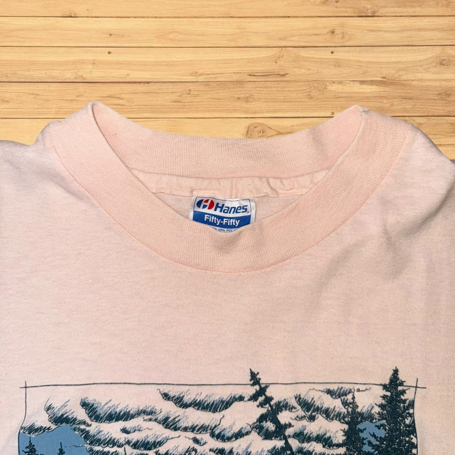 vintage butternut wisconsin fishing t shirt (M)