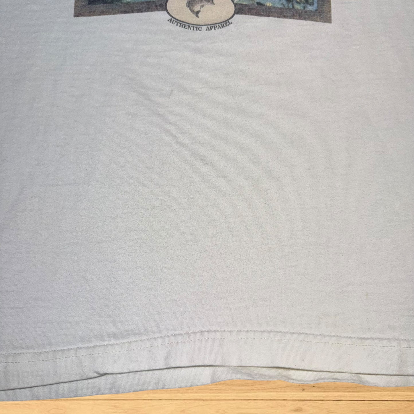 vintage fishing guide door county t shirt (M)