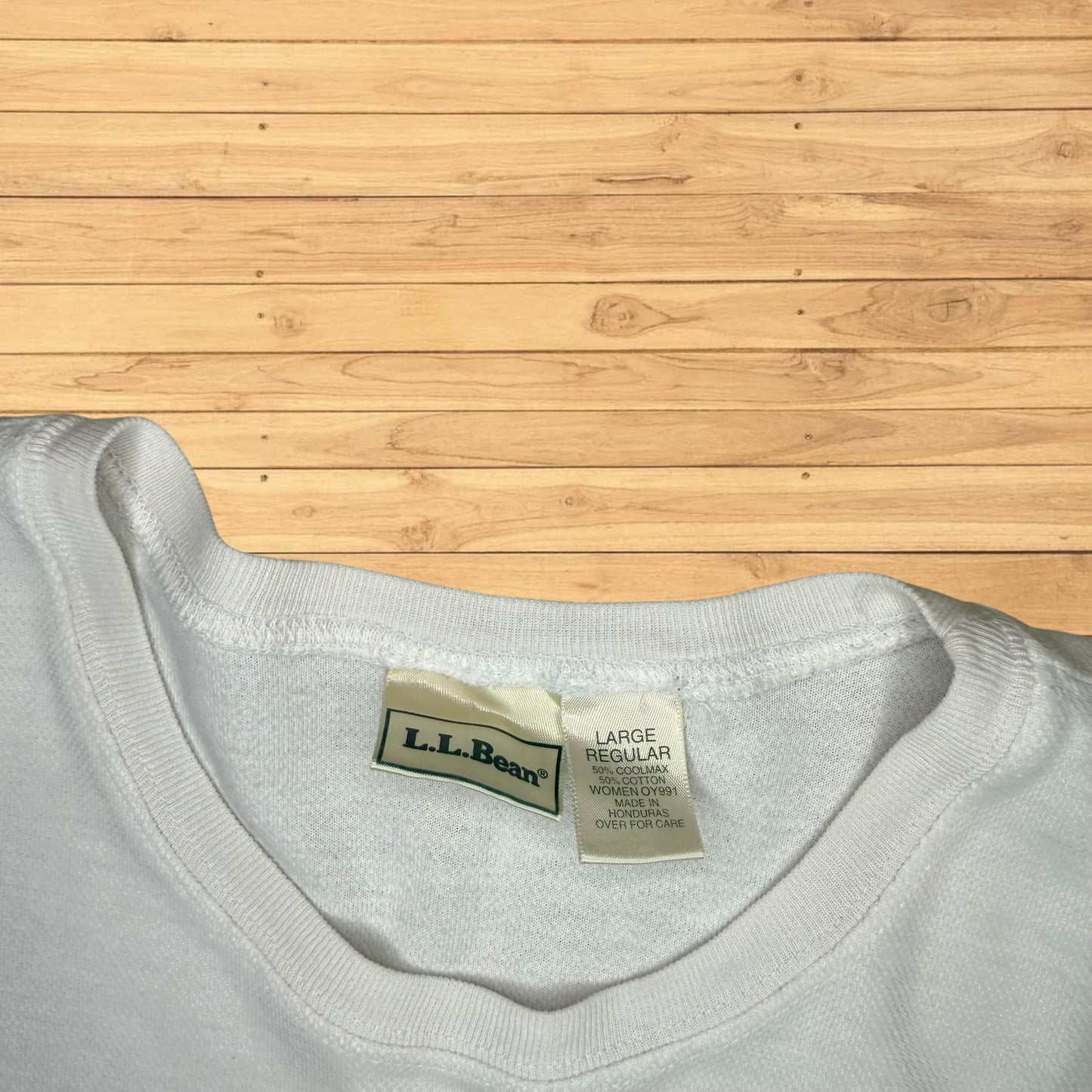 vintage ll bean woman’s t shirt landscape (large)