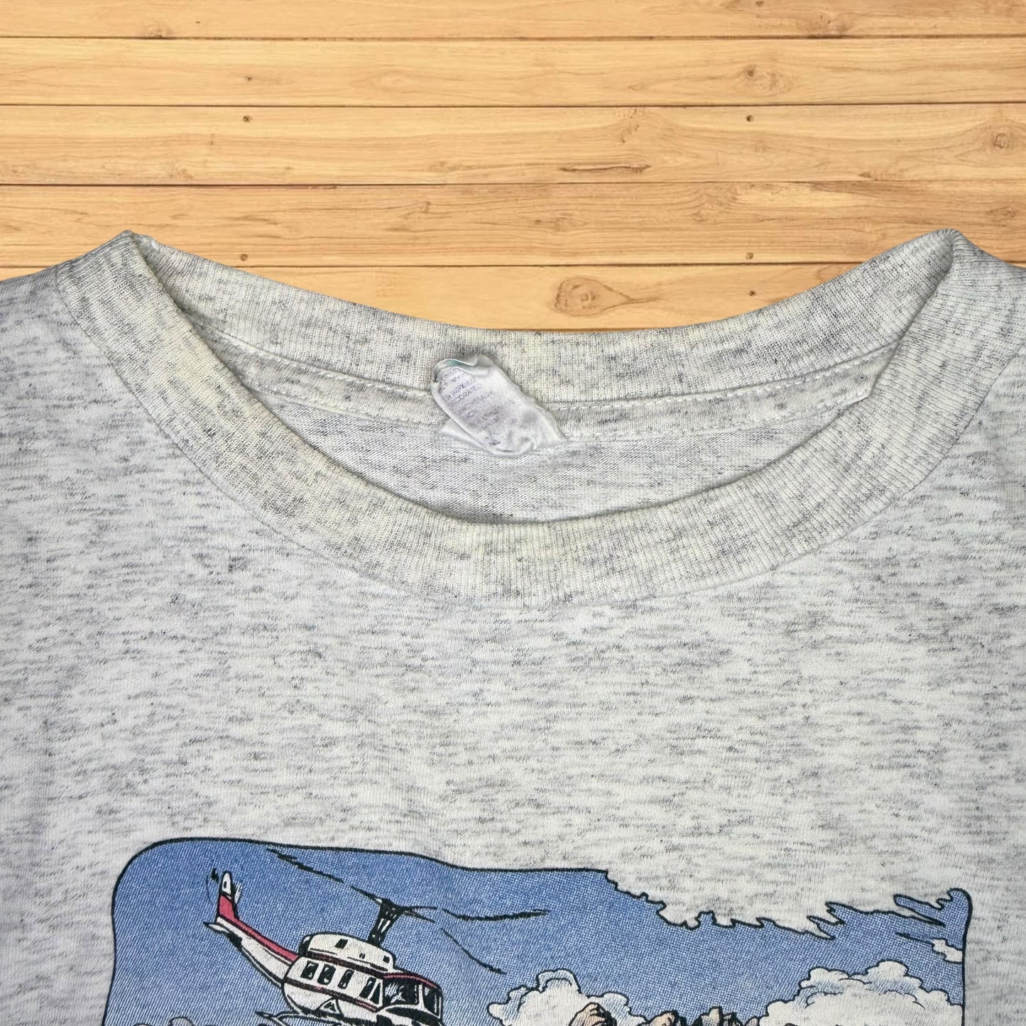 vintage heli hiking t shirt