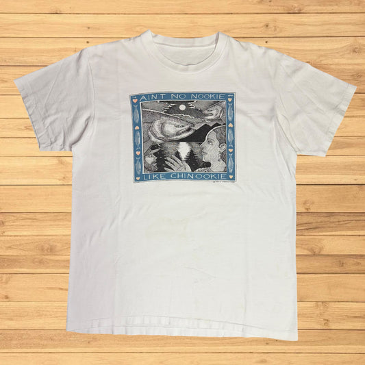 vintage ray troll t shirt (L)