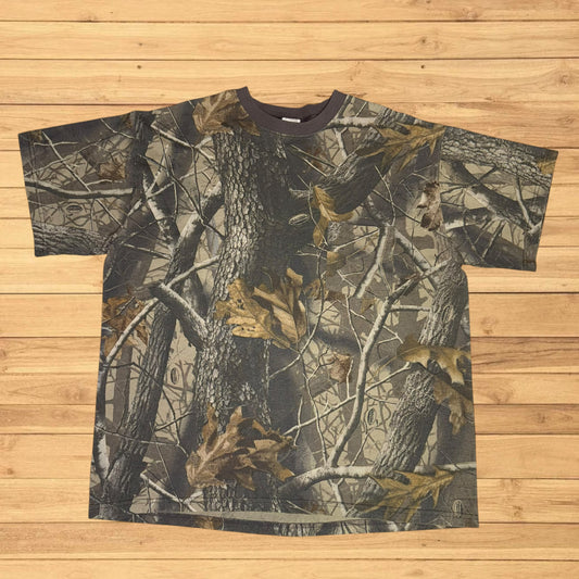 vintage camo realtree pocket tee