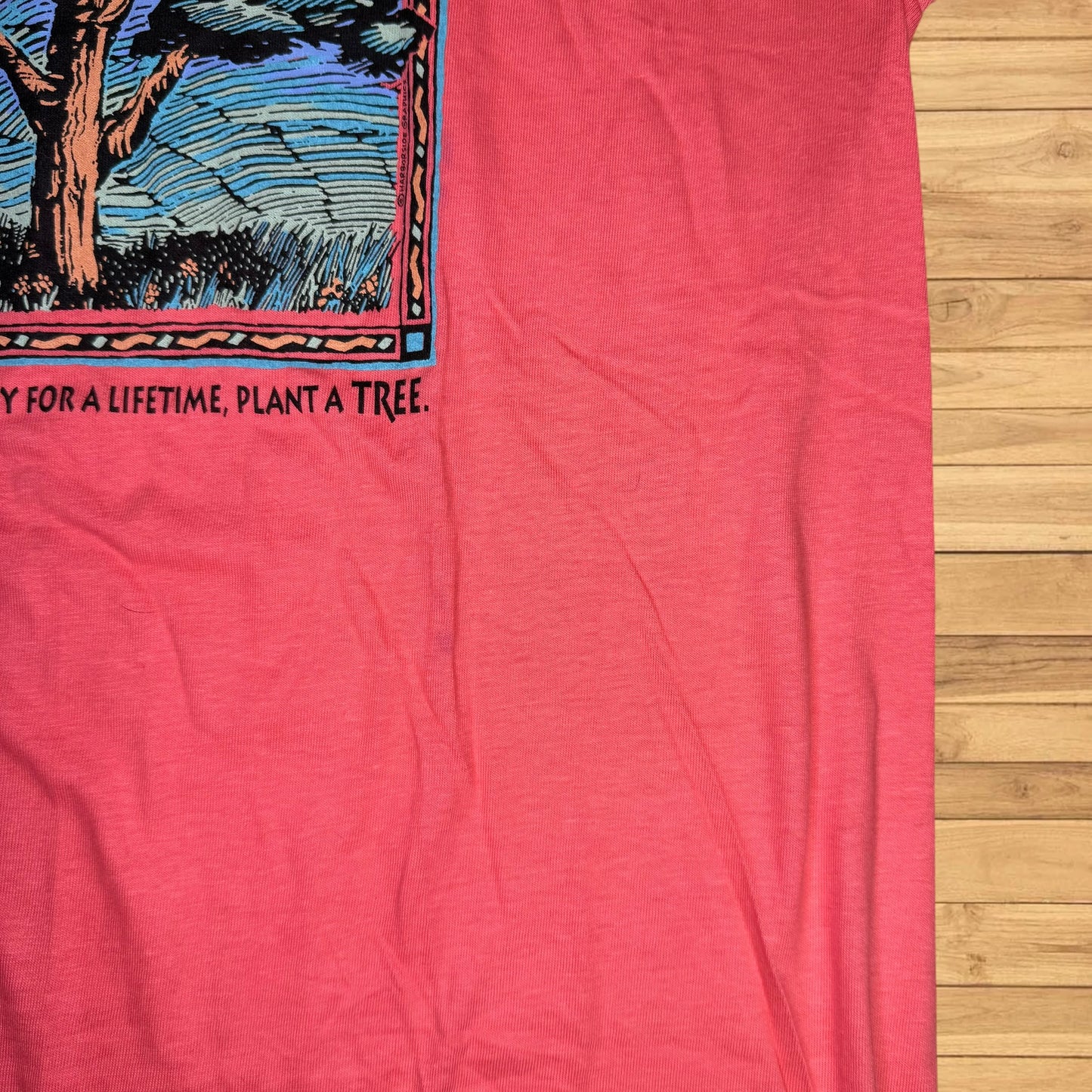 vintage rei harborside graphic tee t shirt nwt (large)
