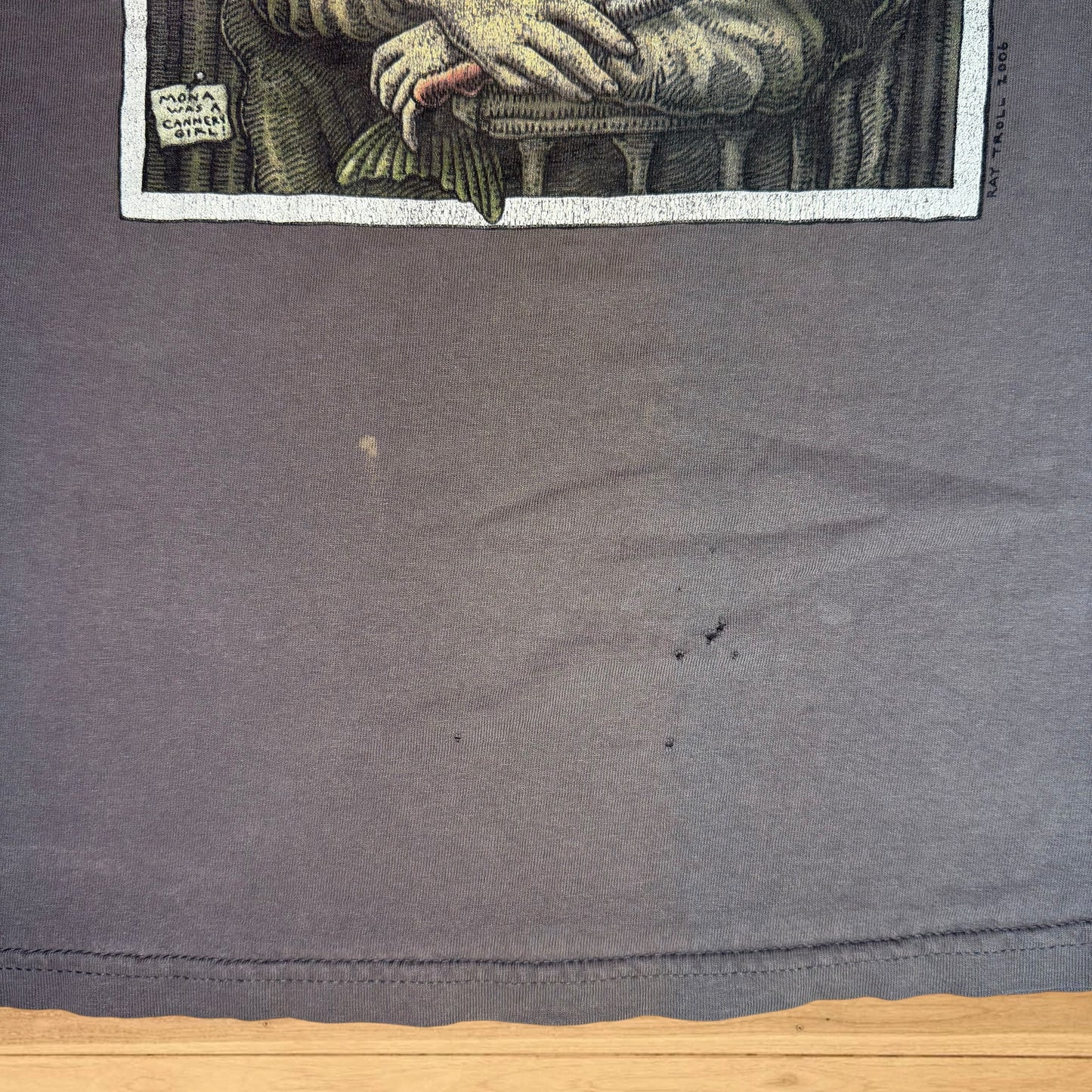 vintage ray troll t shirt cod (M/L)