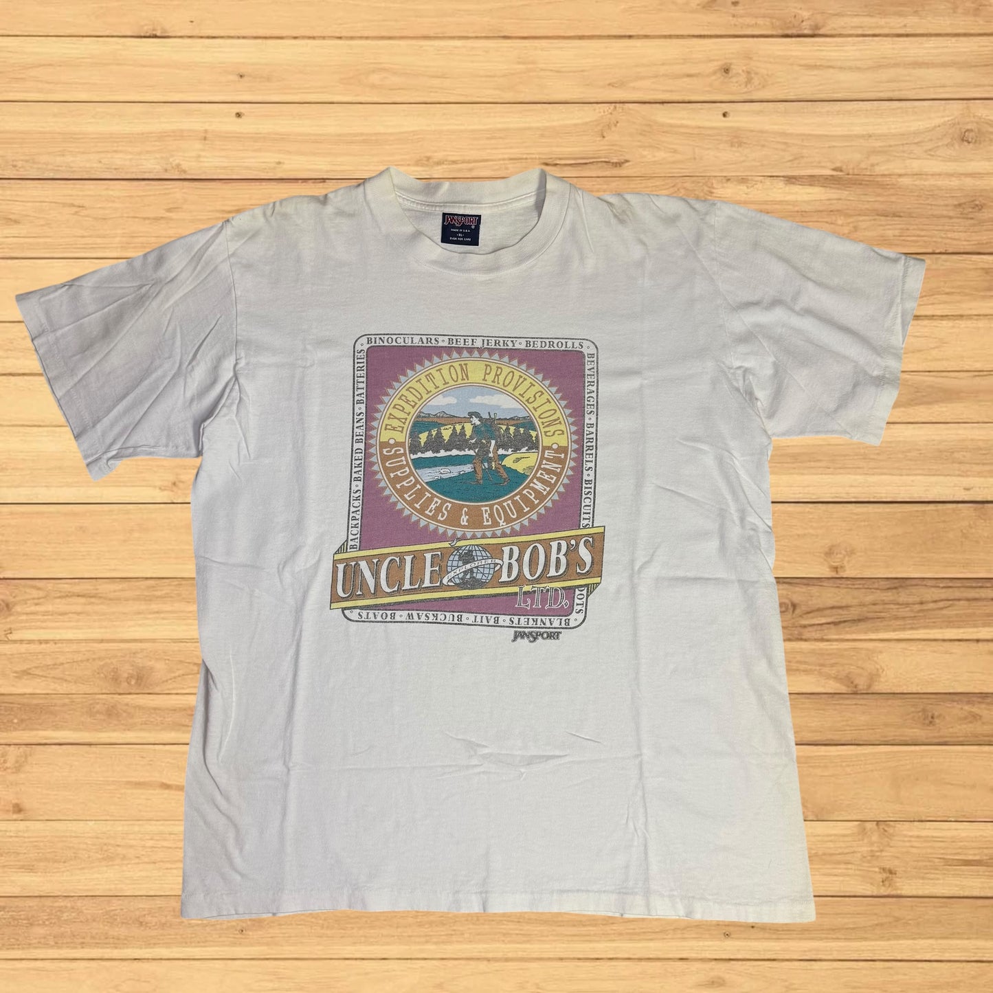 vintage jansport t shirt (L)