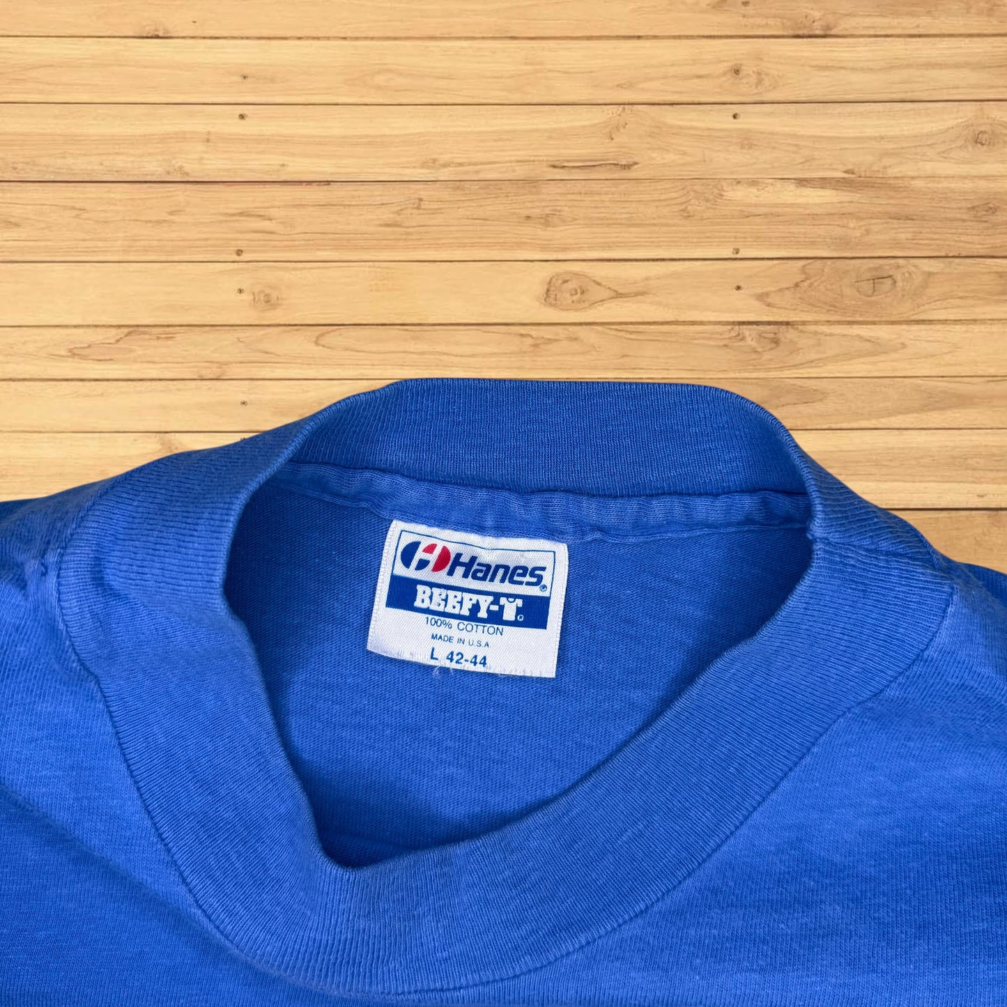vintage ll bean landscape t shirt (small)