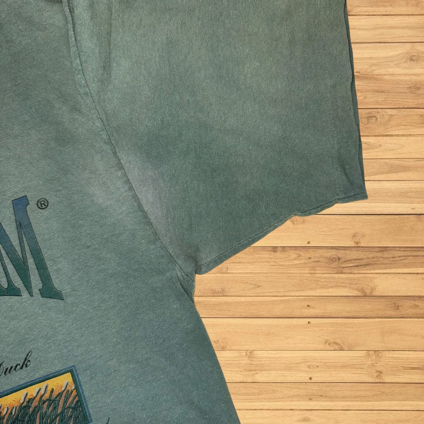 vintage field and stream mallard duck t shirt thrashed