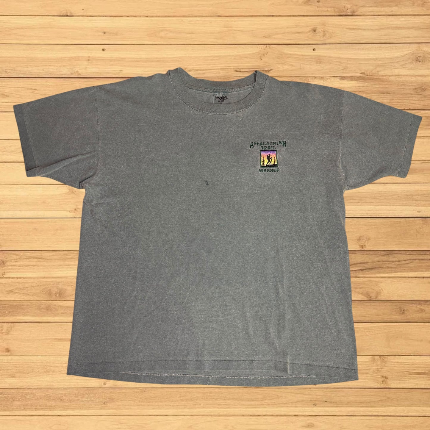 vintage appalachian trail t shirt wesser state park (xl)