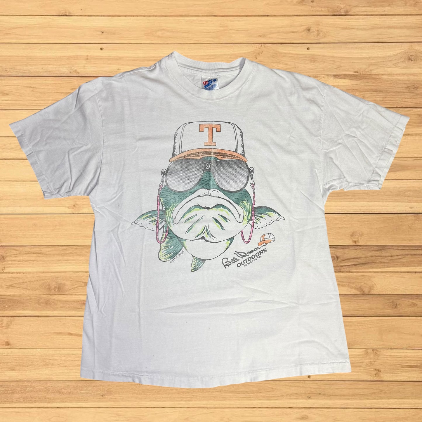 vintage bill dance bass t shirt (s/m)