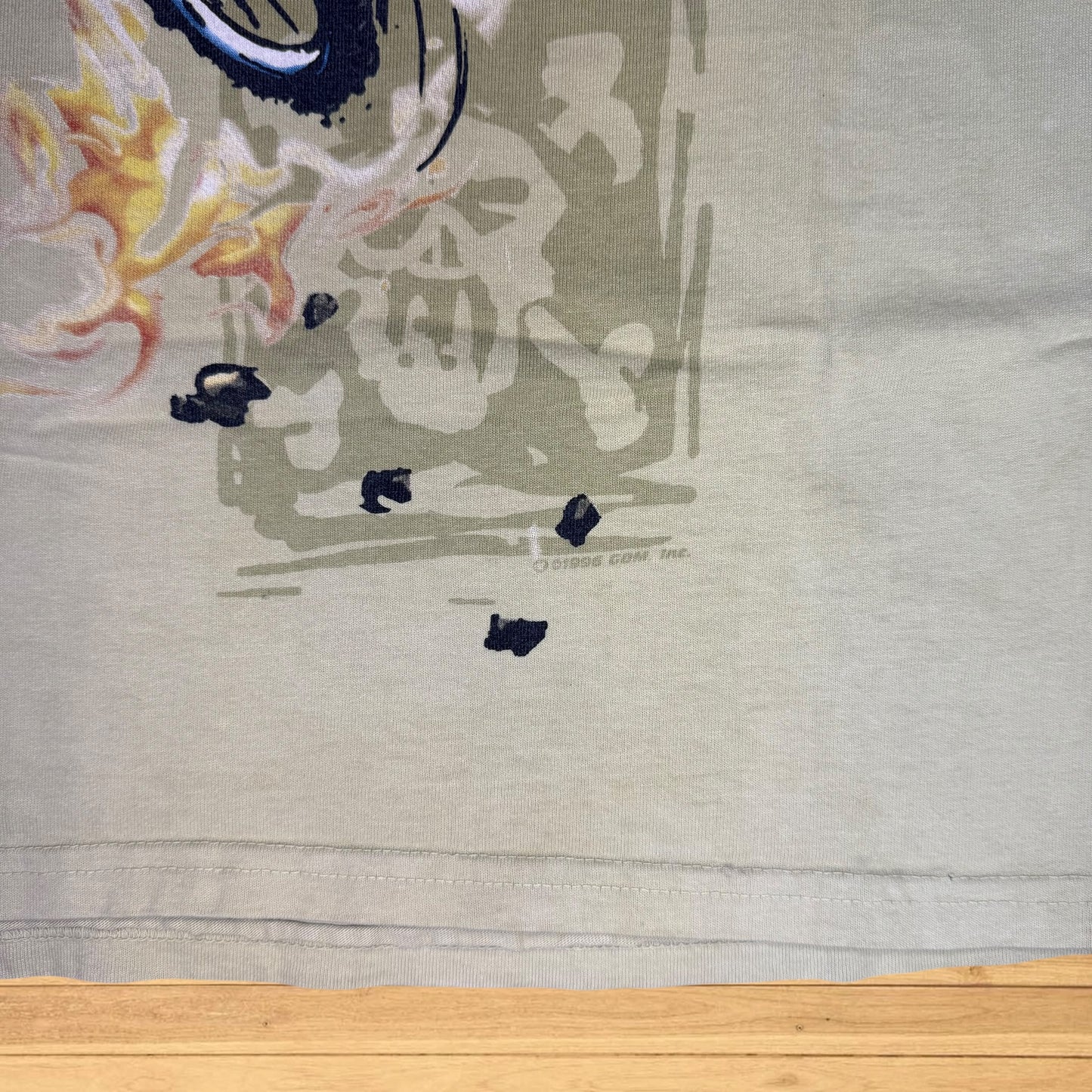 vintage greatful dead biking t shirt (L)