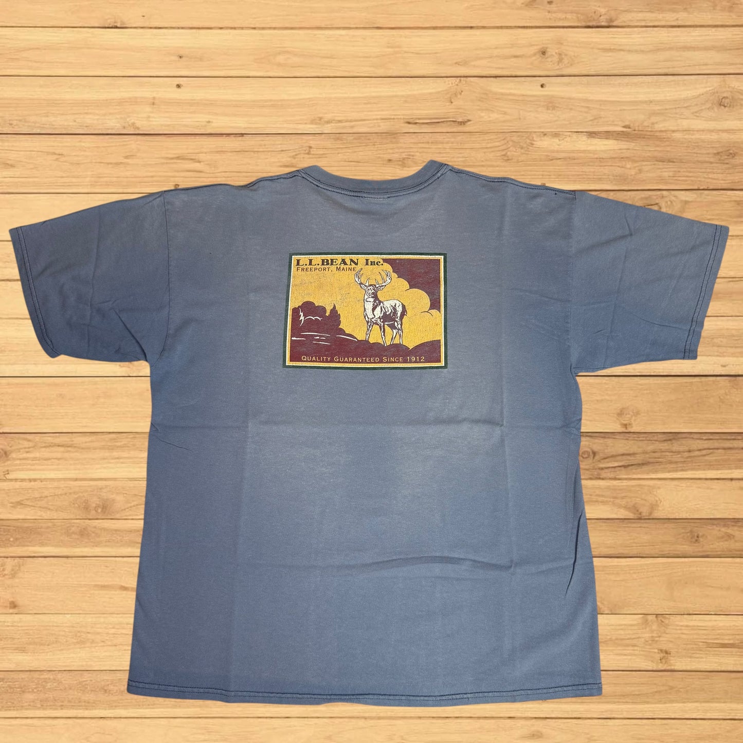 vintage ll bean deer t shirt (xl)