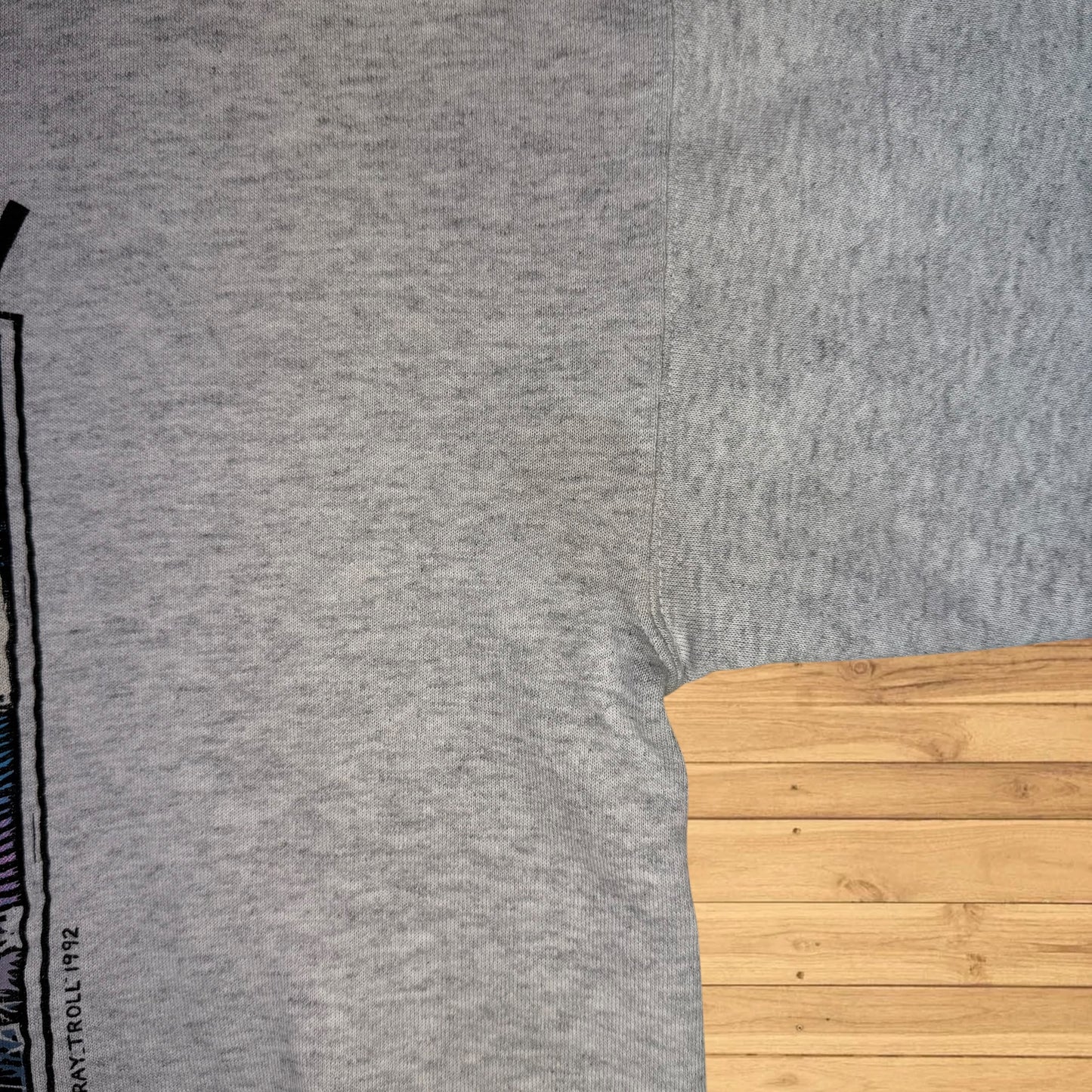 vintage ray troll crewneck stained (S)