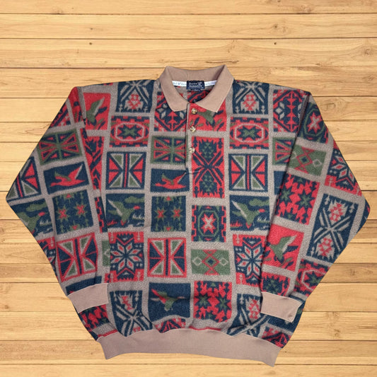 vintage ducks unlimited pull over crewneck