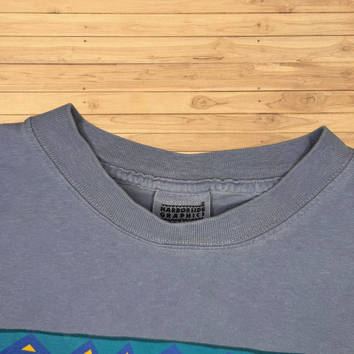 vintage ll bean wilderness logo t shirt